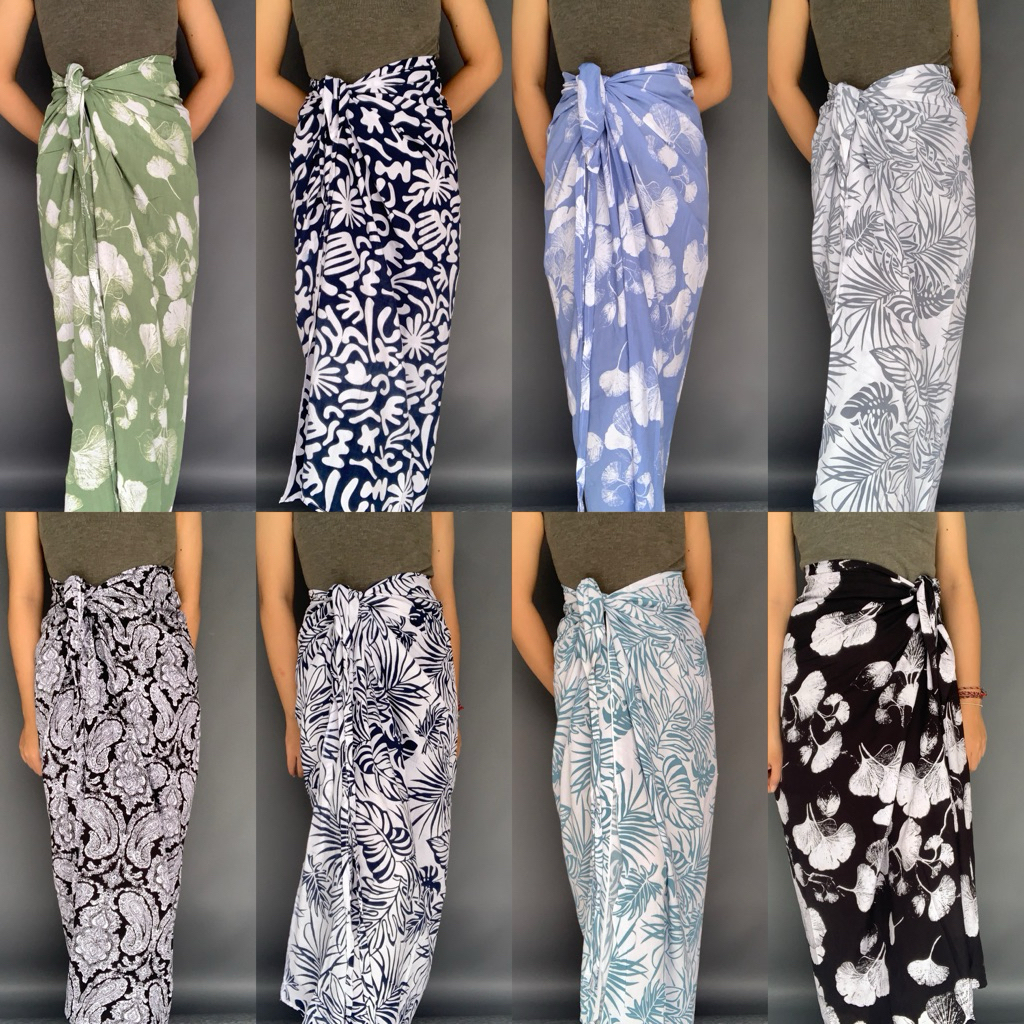 Kain Pantai Tali Bahan Rayon | Kamen Pantai Tali