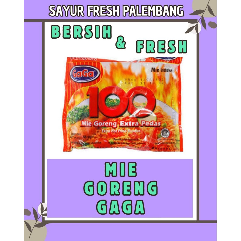 

MIE GAGA 100 - INSTAN PALEMBANG