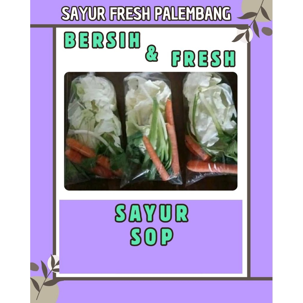 

SAYUR SOP - INSTAN PALEMBANG