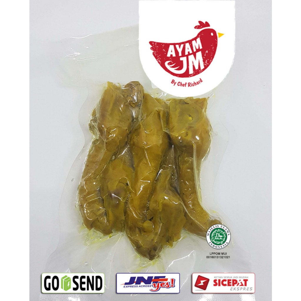 

FROZEN Kepala Ayam Pejantan Bumbu Rempah Kuning Isi 5 Ayam JM Ayamjm Gojek BANDUNG