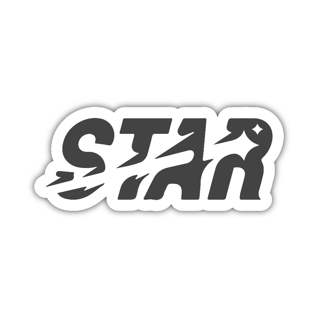 

ZV144 sticker star karakter kartun anime aesthetic, stiker vinyl satuan