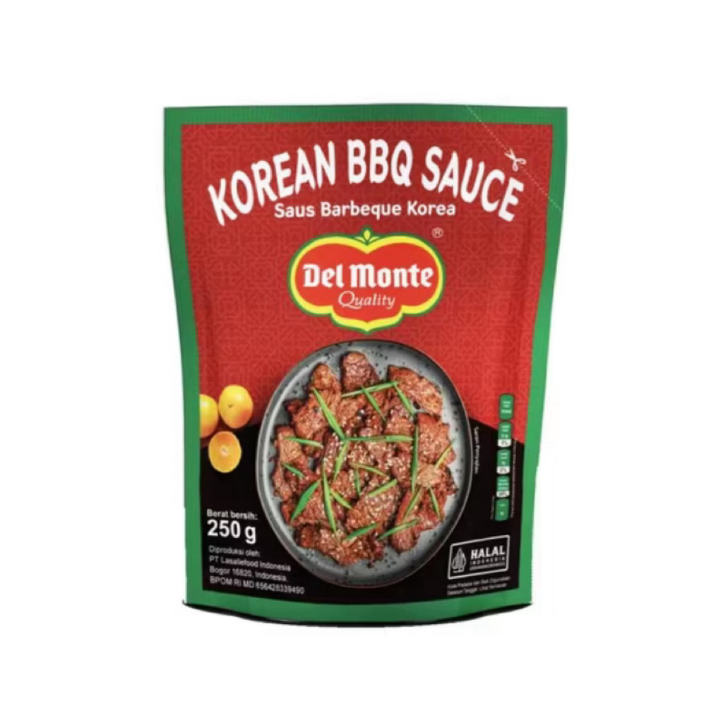

Del Monte Korean BBQ Sauce 250g – Saus Barbeque Korea Siap Pakai