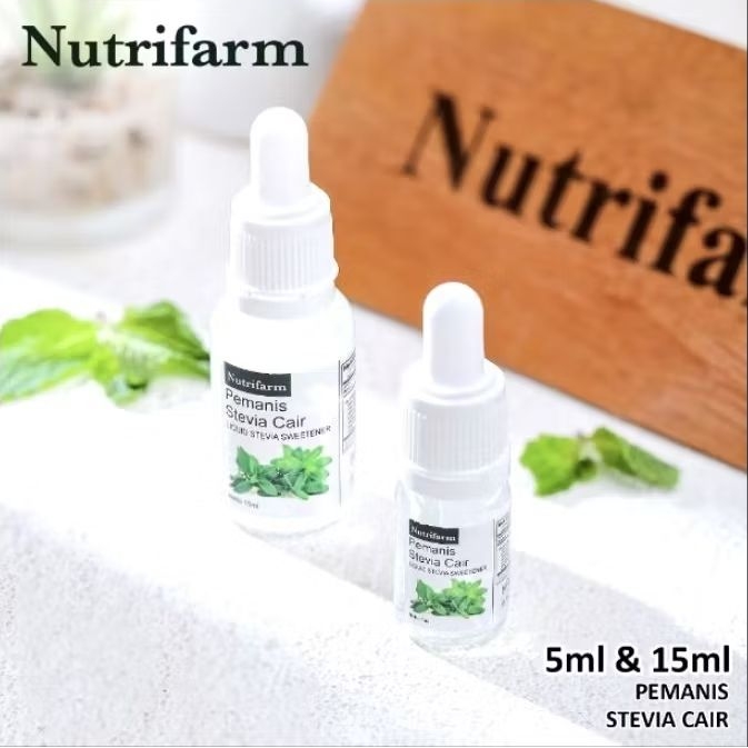 

Nutrifarm Stevia cair 5ml 15ml