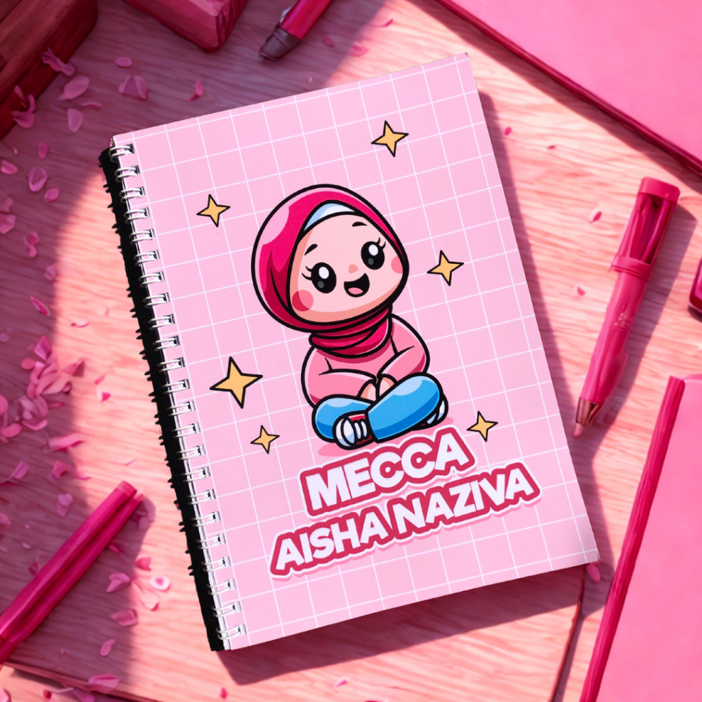 

[CUSTOM] Buku Tulis anak lucu bergaris ring spiral Notebook A5 Motif Lucu / Fancy / Kartun / Karakter / Cute Notes Buku Tulis Sekolah / Diary