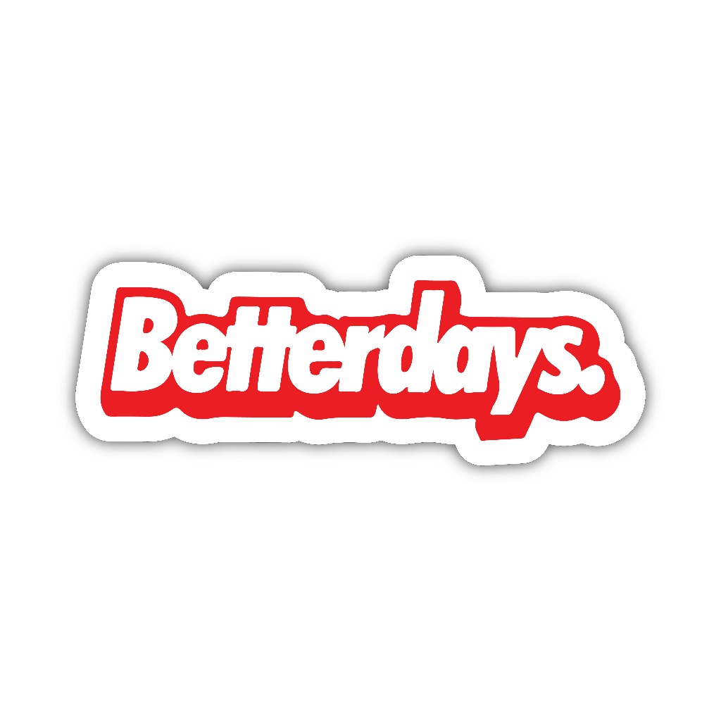 

ZV189 sticker betterdays karakter kartun anime aesthetic, stiker vinyl satuan
