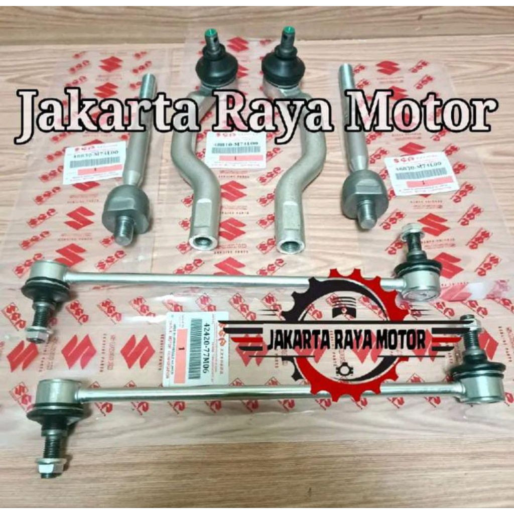 Tie Rod End + Long Tie Rod + Link Stabil Ertiga 2012 2013 2014 2015 2016 2017