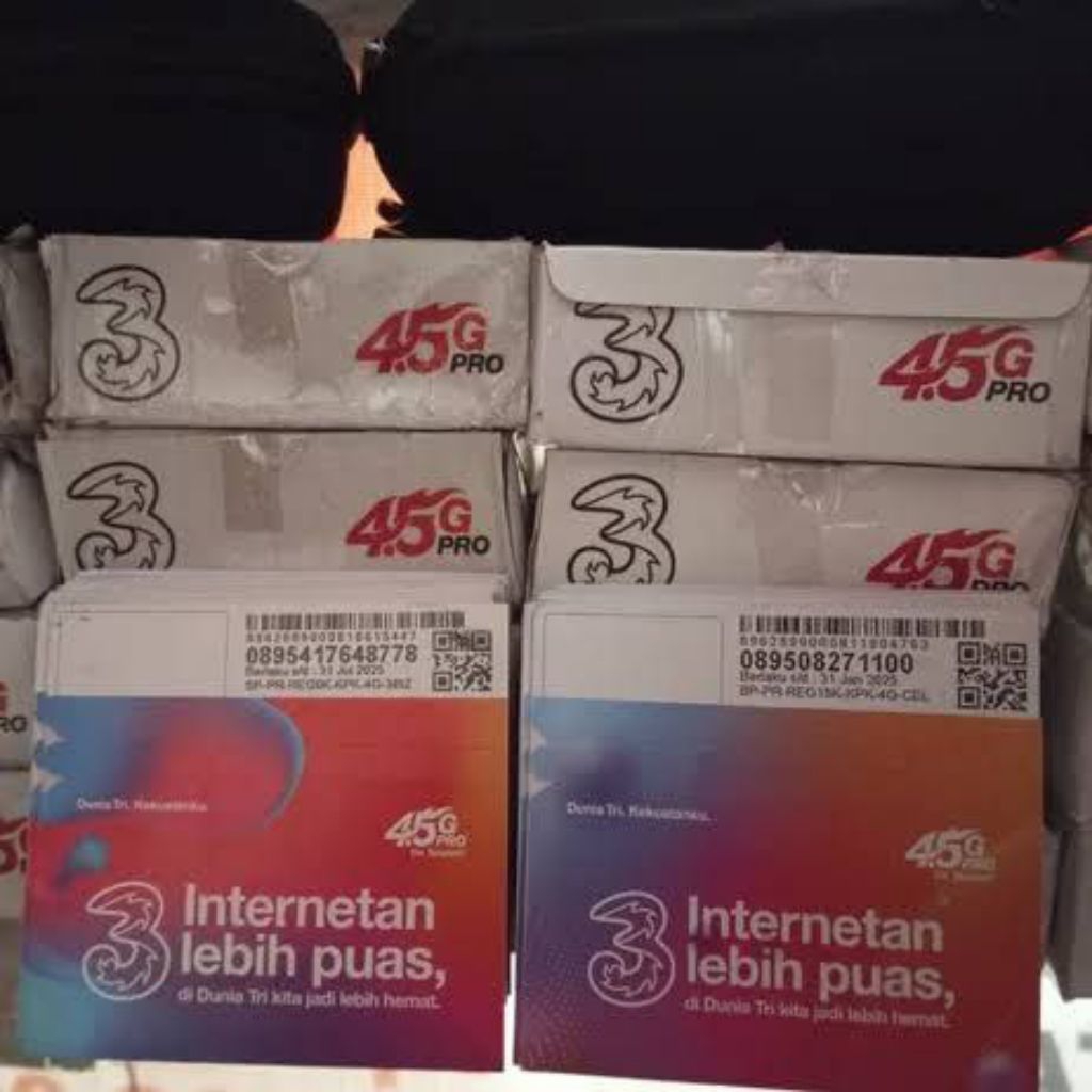 Aon Kartu Perdana Tri3 Biisa Diigunakan Seluruhh iindonesiia