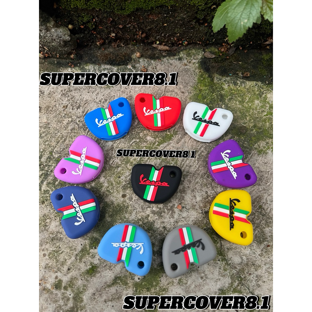 Gantungan Kunci Motor Vespa Import Kulit Kondom Silikon Sarung Kunci Aksesoris Motor Vespa Piaggio B