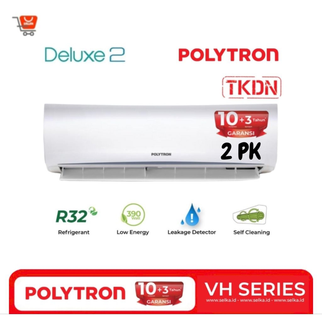 AC POLYTRON 2 PK DELUXE PAC-18VH