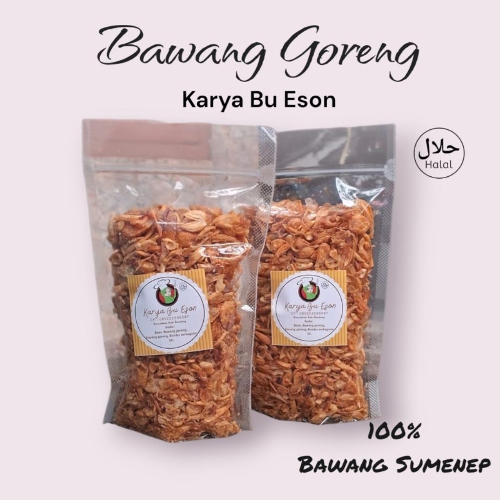 

Bawang Goreng Sumenep original Karya Bu Eson