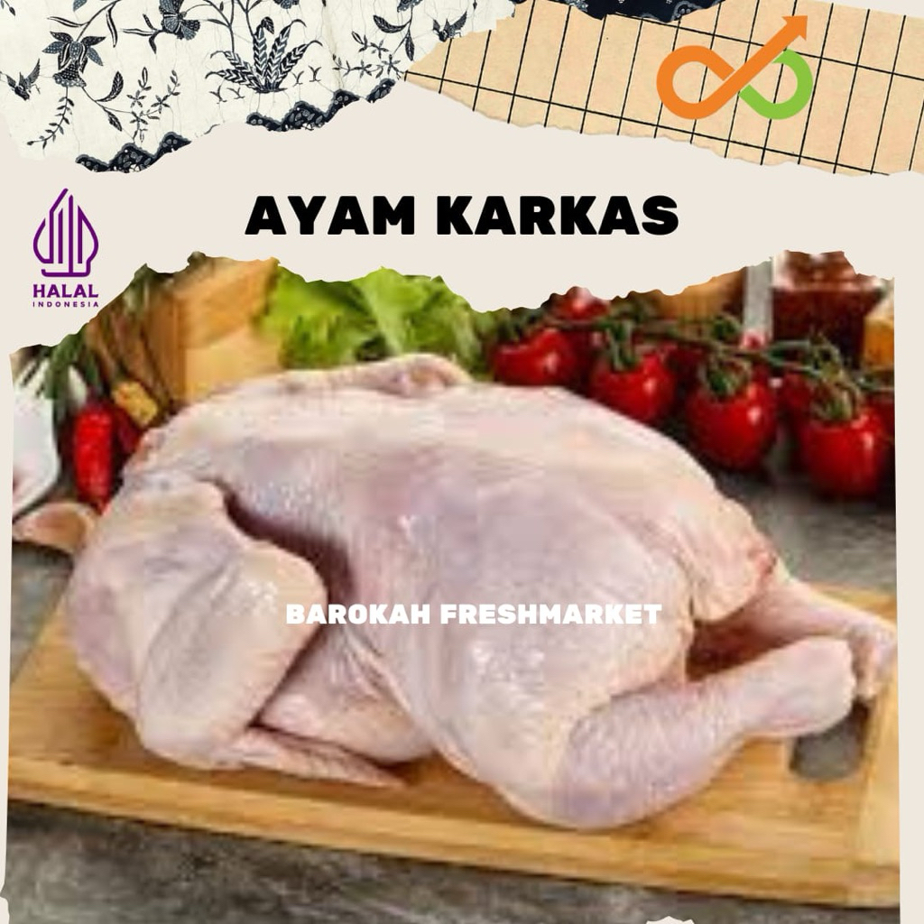 

Ayam Karkas 900 Gram
