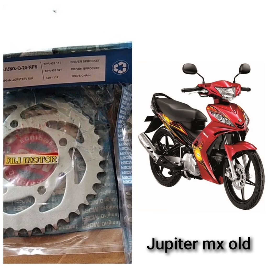 Gir set gear paket jupiter mx FFG-OD-JUMX-O-20-NFS ori FSCM