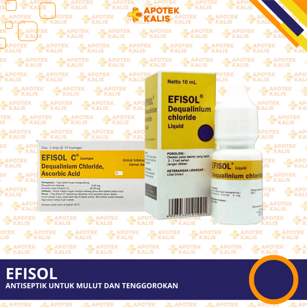 EFISOL MEREDAKAN SARIAWAN DAN RADANG TENGGOROKAN