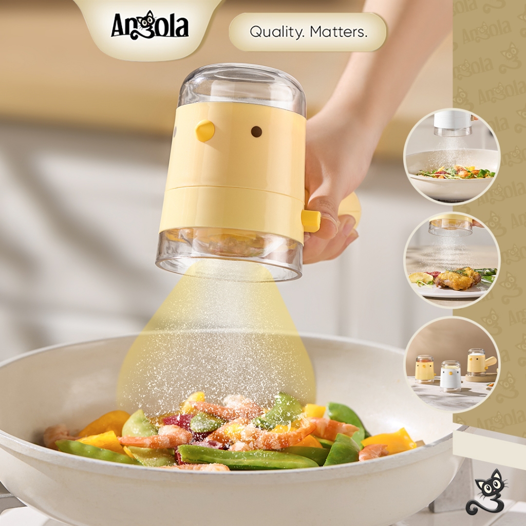 ANGOLA Dispenser Bumbu Garam Lada Merica Tabur E41 Salt Pepper Sprinkle Spray