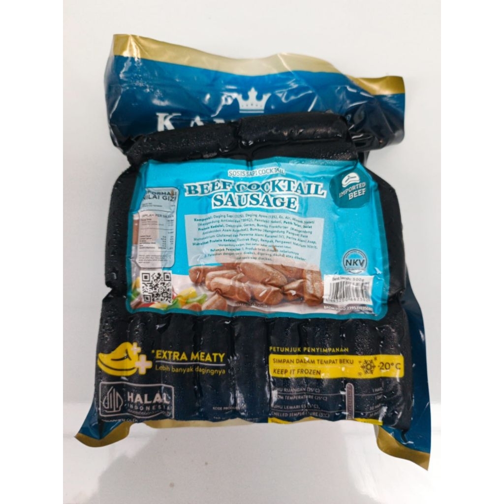 

KANZLER SOSIS BEEF COCKTAIL 500g
