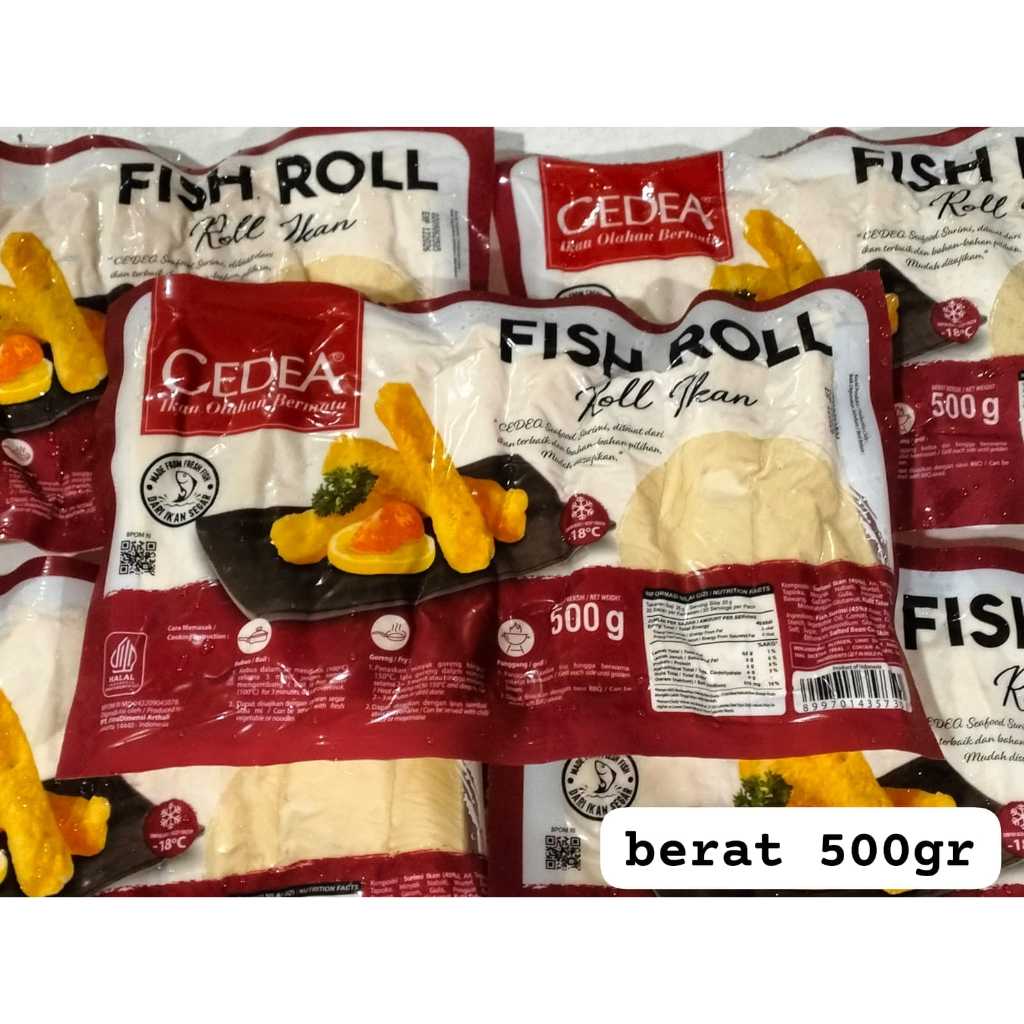 

cedea fish roll 500 gr
