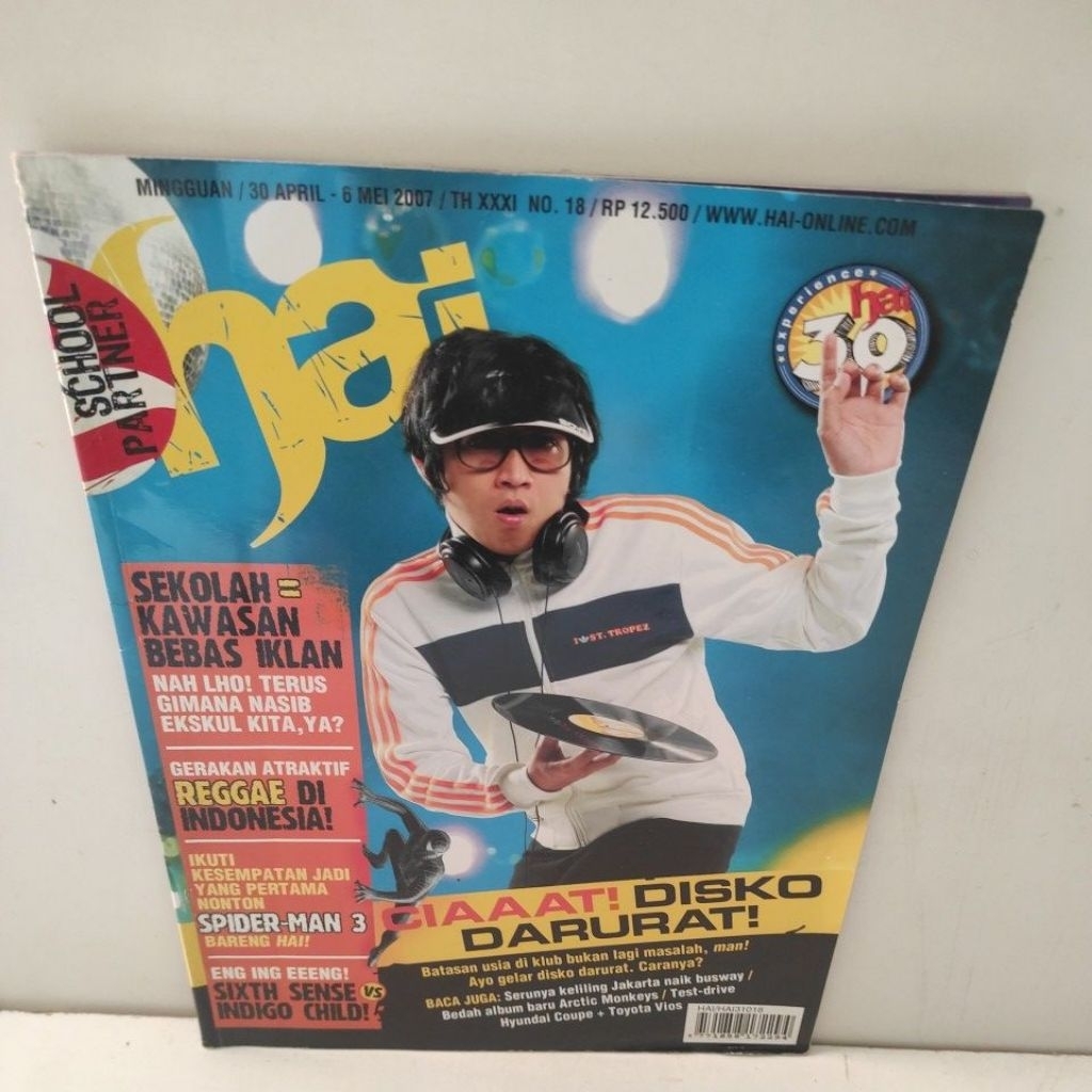 MAJALAH HAI NO.18/2007 - CIAAAT DISKO DARURAT