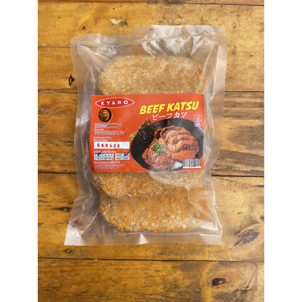 

KYARO Beef Katsu Frozen 300 gr