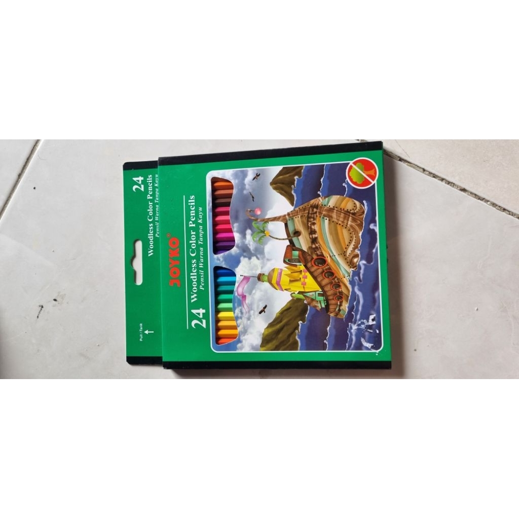 

Preloved pensil warna joyko 24, 36 warna