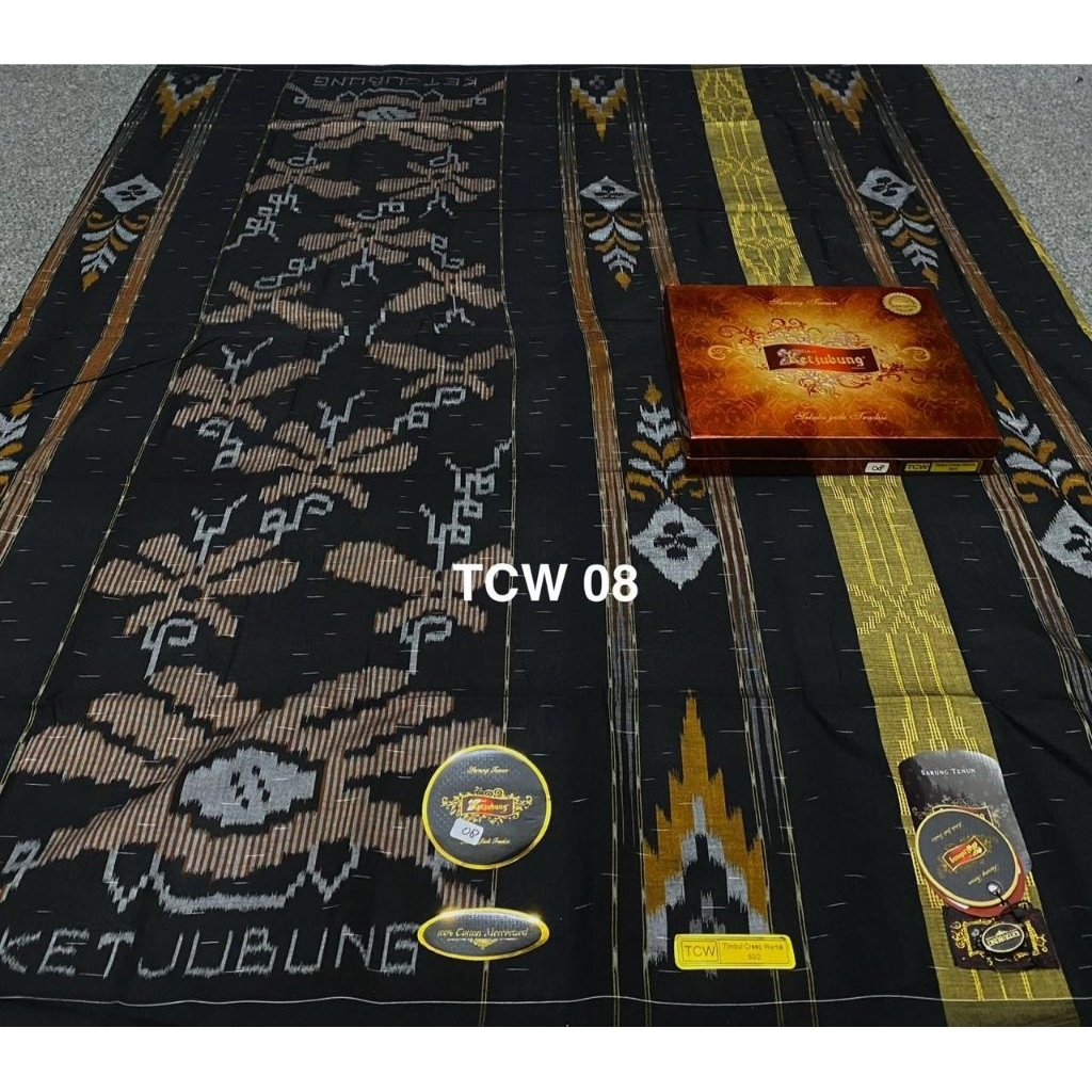 KETJUBUNG TCW JAHIT TENGAH MESRES,Kualitas GOLD,Tenun manual