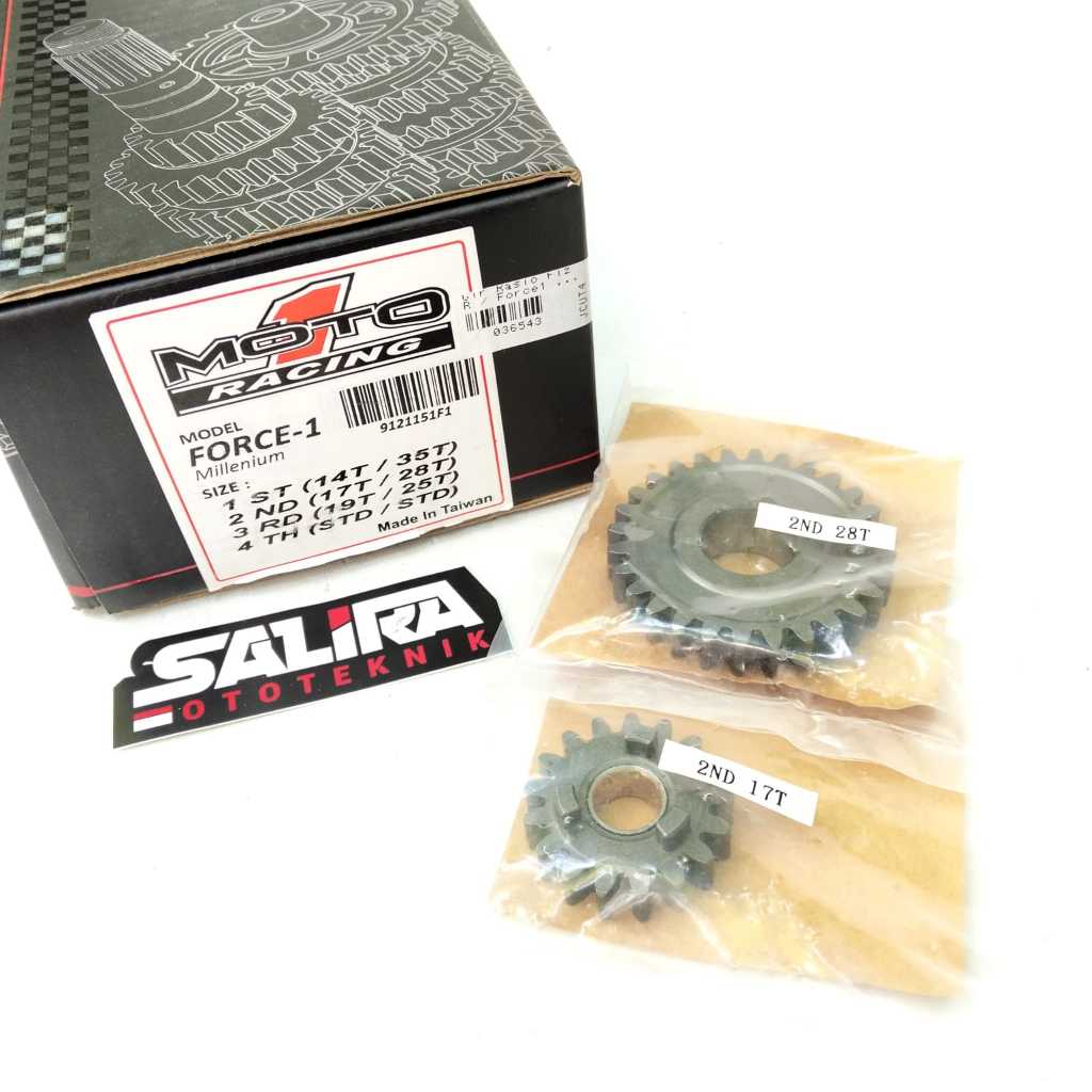 Gir Ger Gigi Rasio Ratio Motor Force 1 Fiz R FizR Moto1 Racing Millenium 28