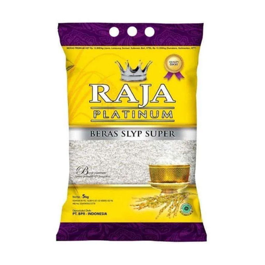 

beras raja platinum 5 kg