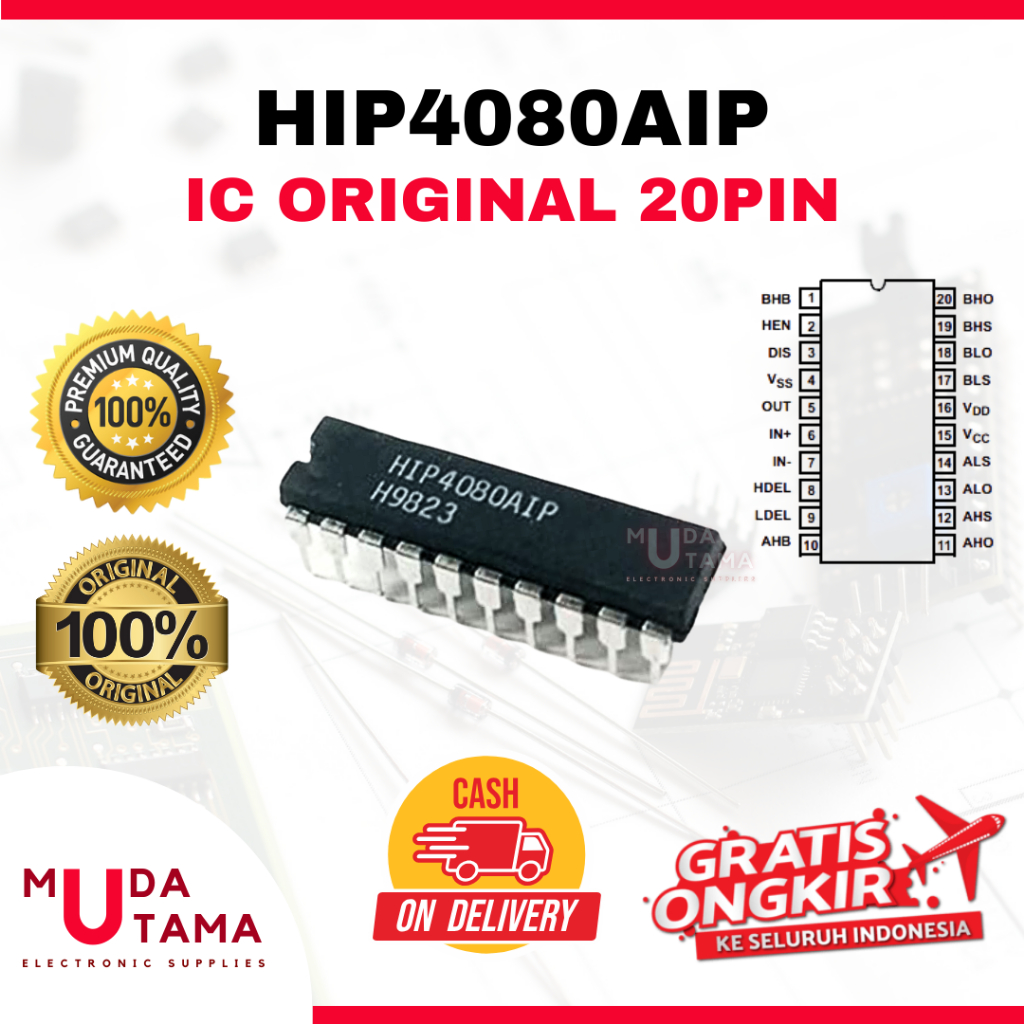IC HIP4080AIP HIP4080AIPZ ORIGINAL NEW | HIP 4080 IC HIP4080AIPZ