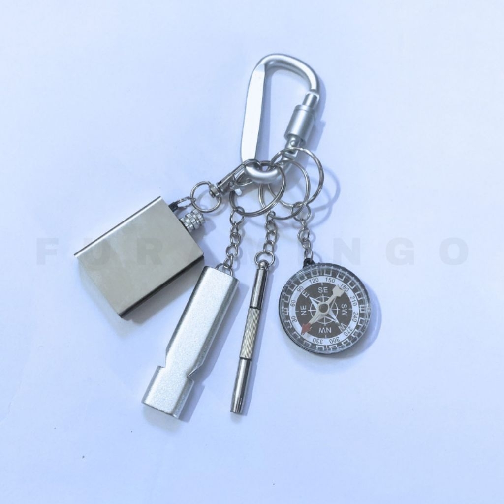 Gantungan Kunci Skena | Keychain Skena Carabiner | Gantungan Tas Dinosaurus