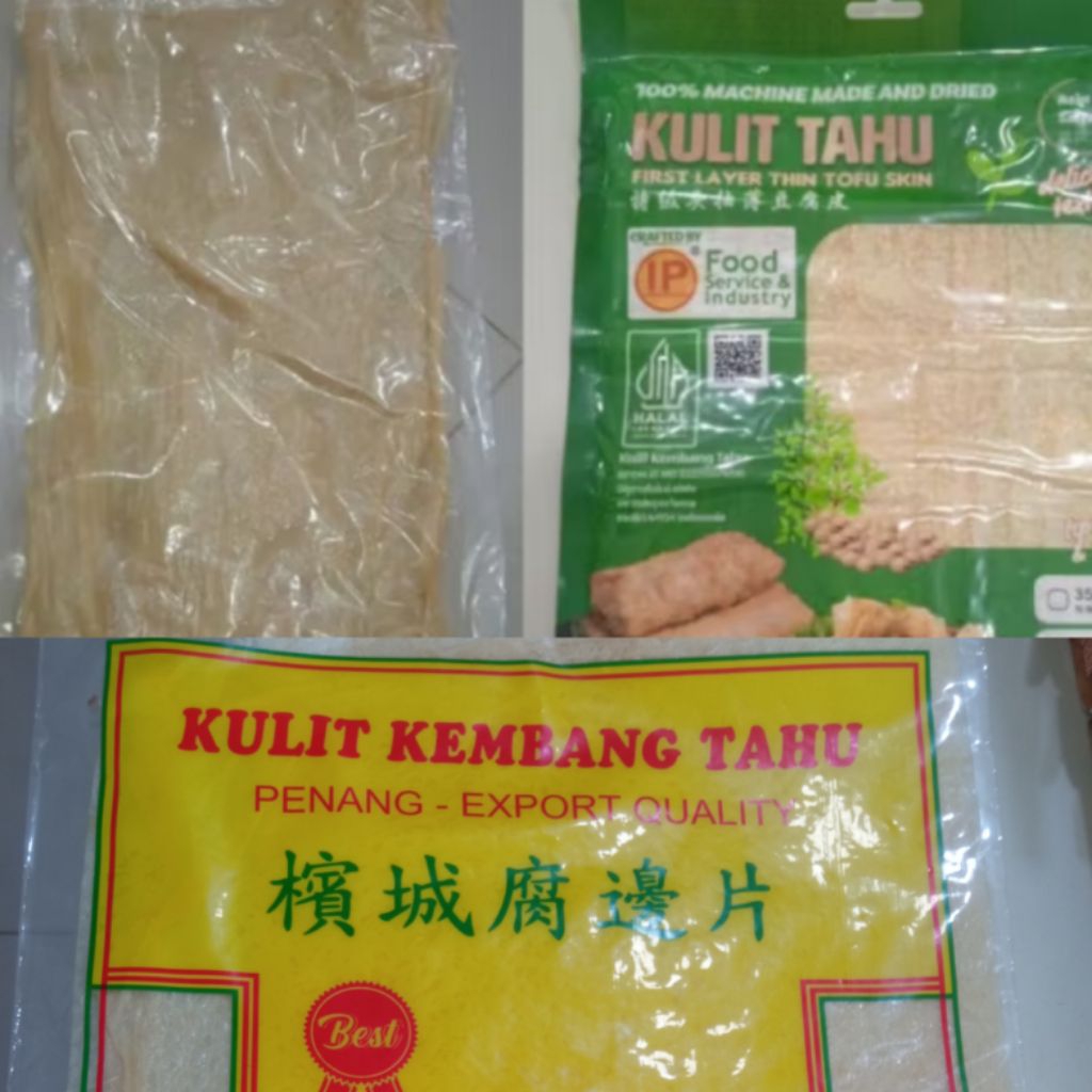 

Kembang Tahu | Kulit Tahu Home Made | Kulit Kembang Tahu IP Food Bunga Merah