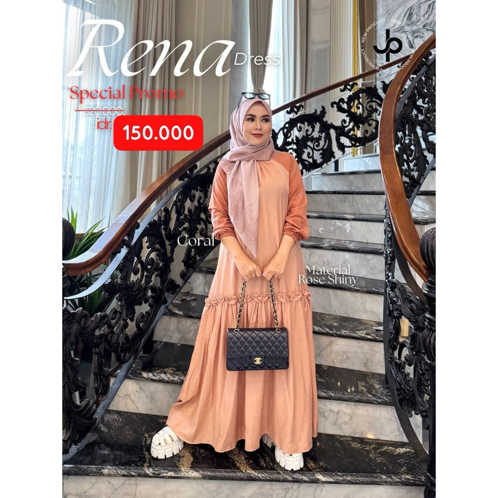 RENA DRESS BY JOURNEY SCARVES|GAMIS JOURNEY|ORI JOURNEY