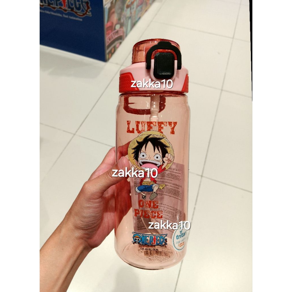 Miniso One Piece Botol Minum Tritan Bottle with Handle 780ml ( Luffy )