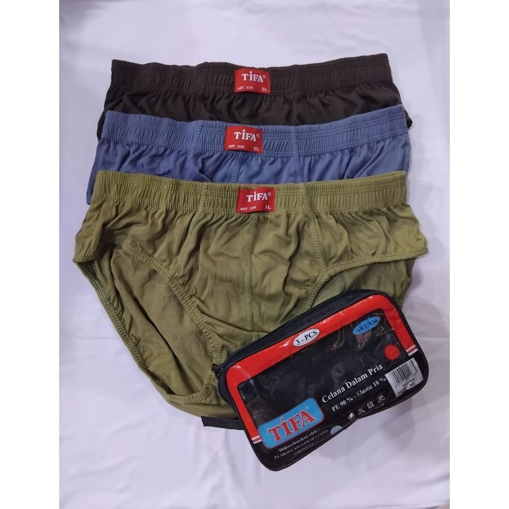 TIFA CD830 Pria Celana dalam isi 3 pcs