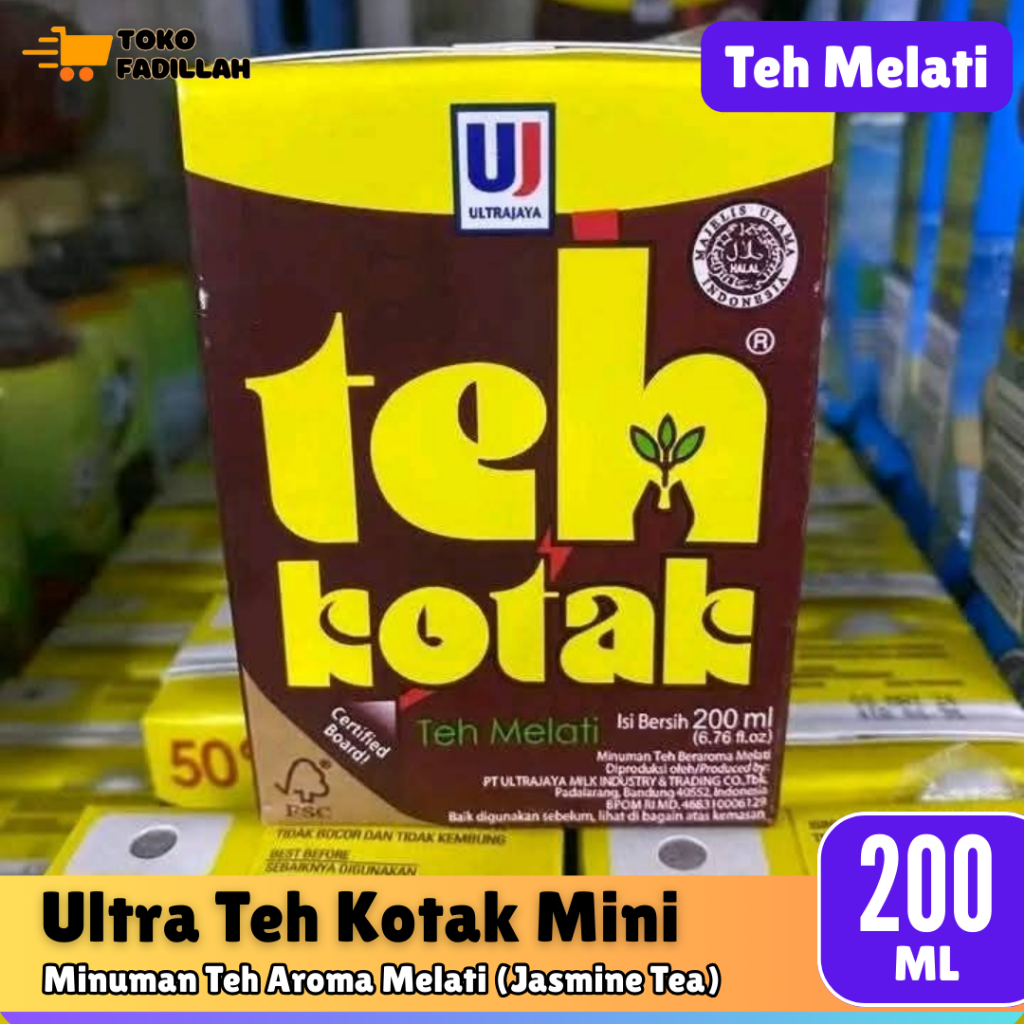 Ultra Teh Kotak Mini 200ml - Teh Melati (Jasmine)