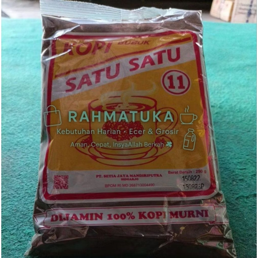 

Kopi Bubuk 11 Original – Kopi Seduh Khas Indonesia, Bikin Melek!