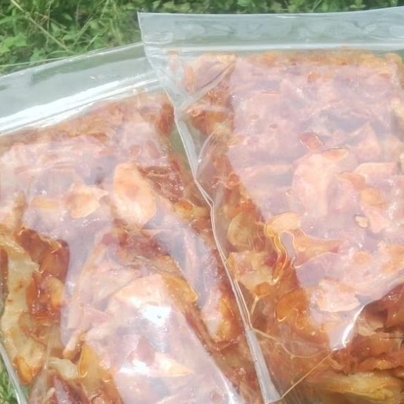 

keripik singkong pedas manis gula merah