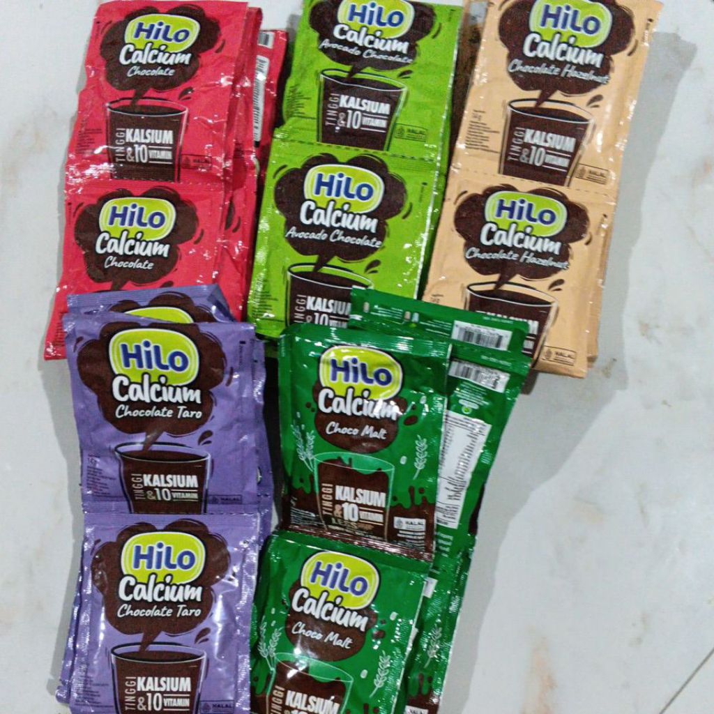 

Termurah !!! Hilo Polos susu tinggi kalsium 1 renceng isi 10 sachet
