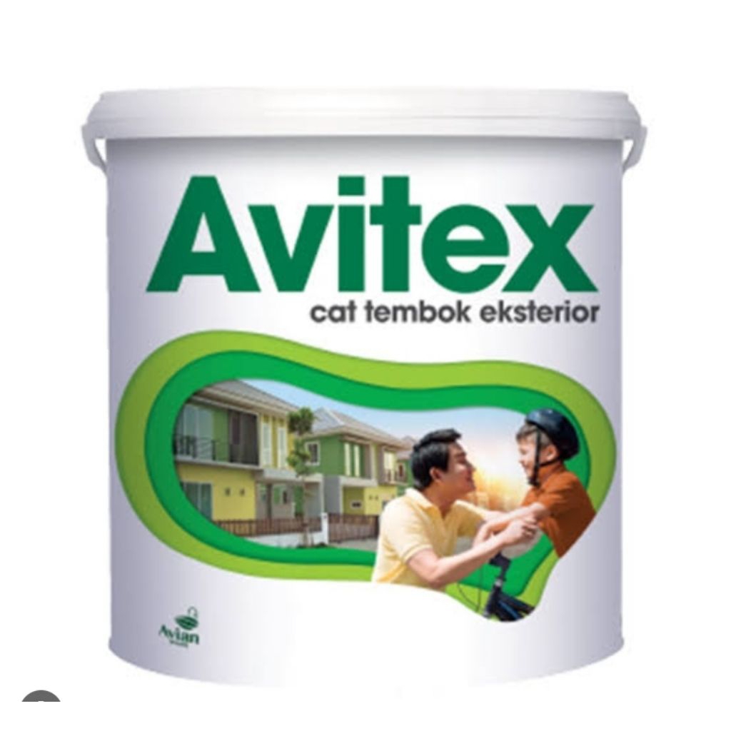 Cat Tembok Avitex exterior 8006 LILY WHITE