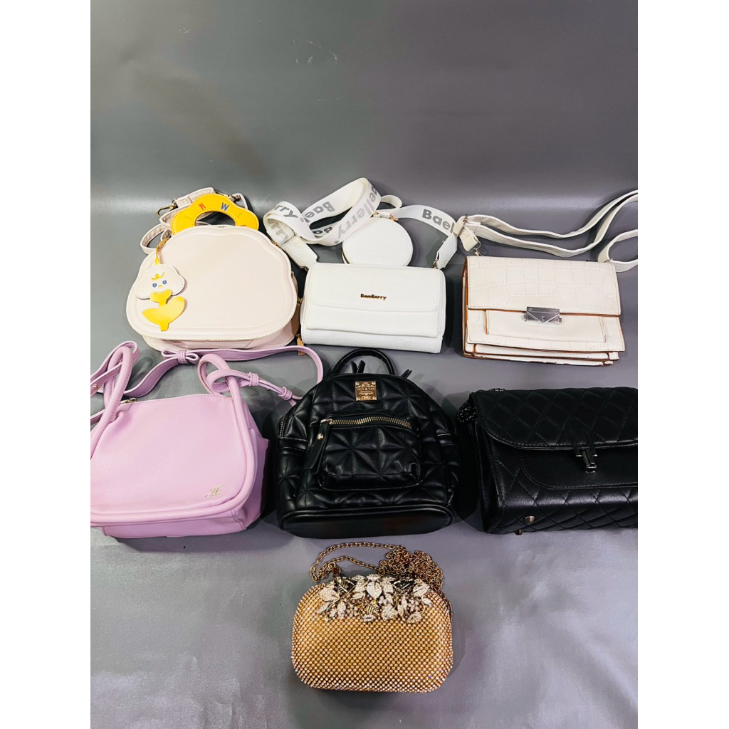 PRELOVED tas wanita,tas selempang BELIYA/HON & YAN / JIMS HONEY / BAELERRY