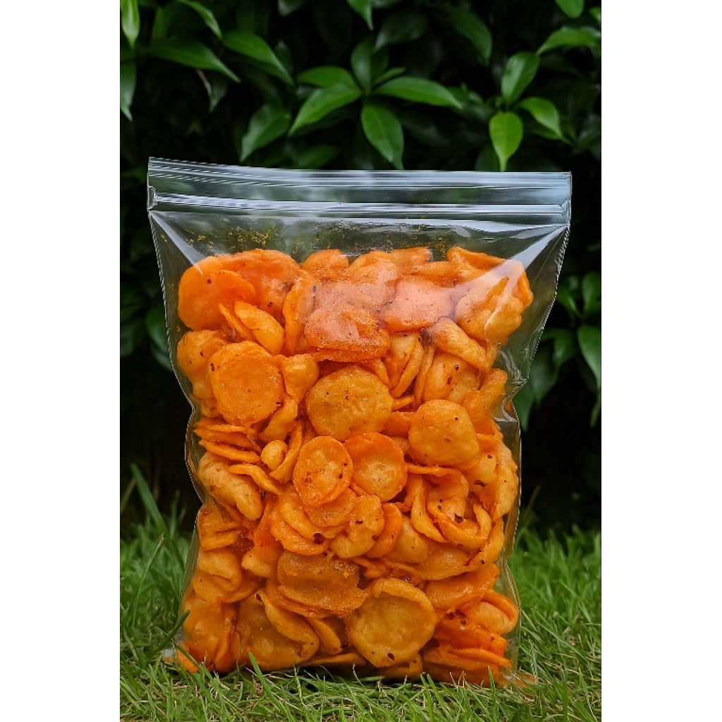 

Keripik Seblak A'nurman lezat & gurih cocok buat cemilan dikala santai