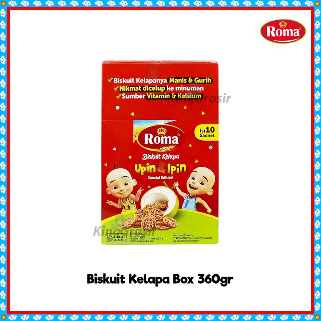 

Roma Biskuit Kelapa BOX 360gr Isi 10 Sachet Special Edition