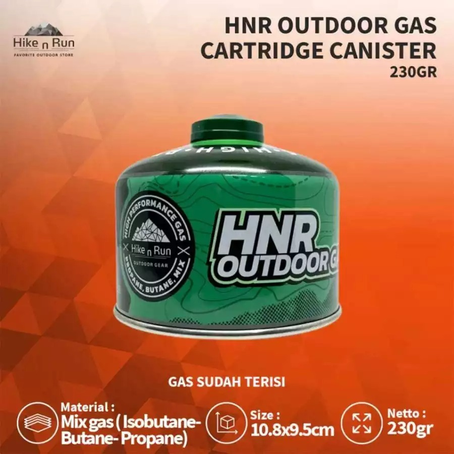 ( COD ) Tabung Gas Canister 450 Gram Hike n Run Kaleng Gas Cartridge canister tabung gas ultralight 