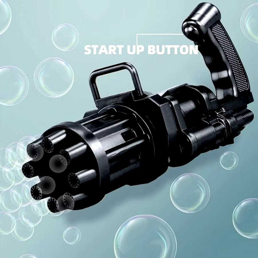 Pistol babel Mesin Buble tembakan electric/ pistol bubble gatling gun FU 1145