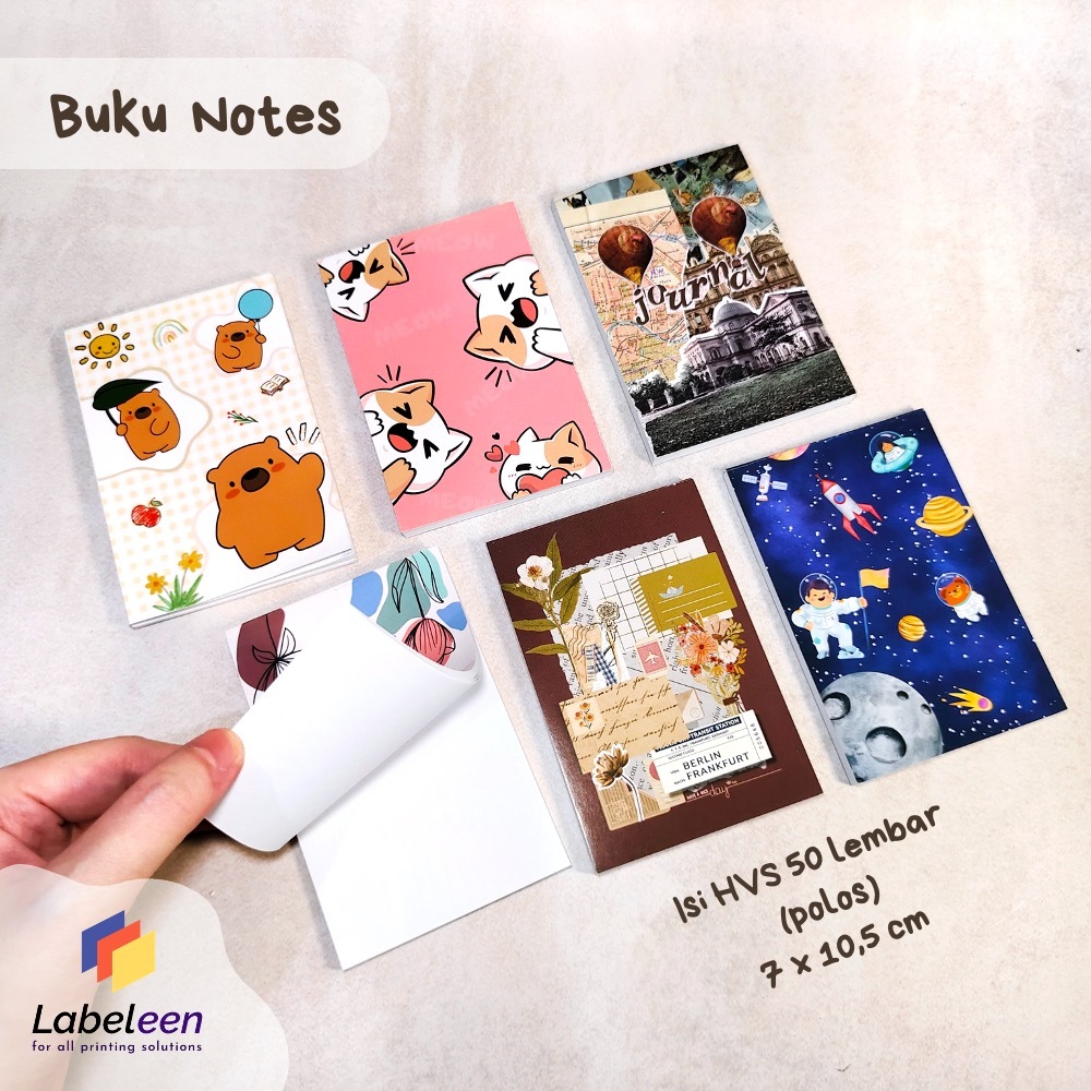 

Notes kecil | Buku Catatan Mini | Notebook mini A7 polos