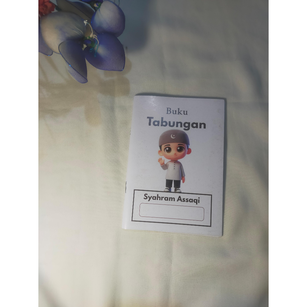 

Buku Tabungan Costum Lucu Desain