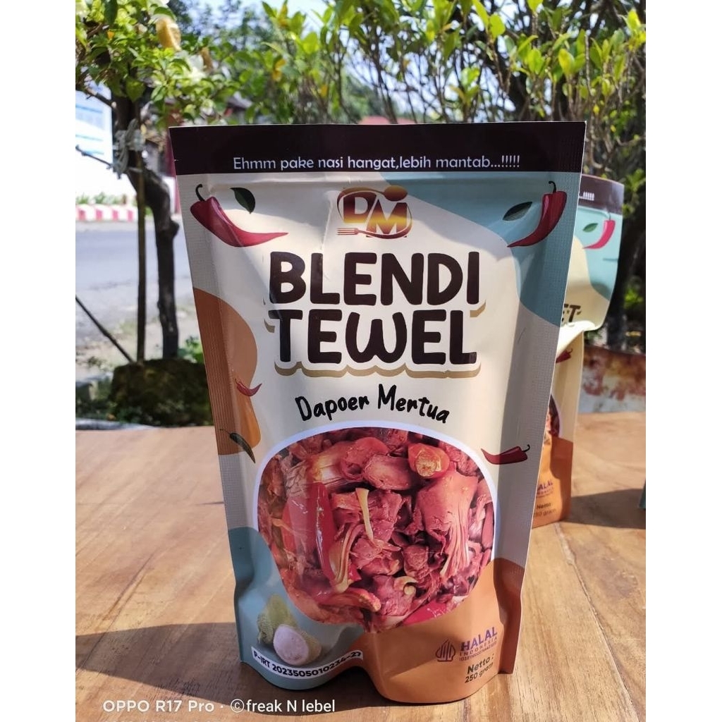 

BLENDI TEWEL - DAPOER MERTUA (250g)