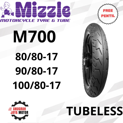 Ban Motor MIZZLE M700 Ring 17 Ban Motor Ring 17 Ban Tubles