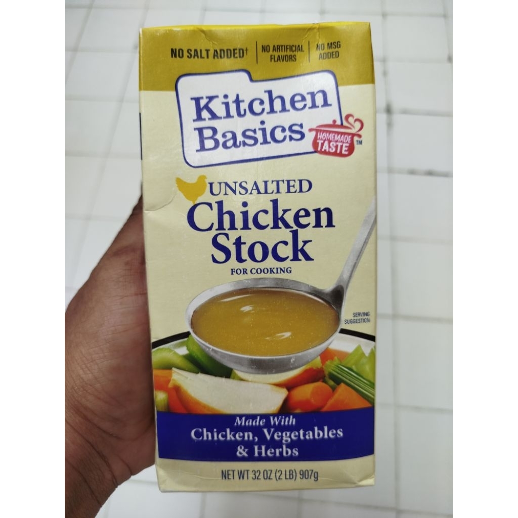 

KICTCHEN BASICS CHCKN STOCK UNSL 32OZ/907G