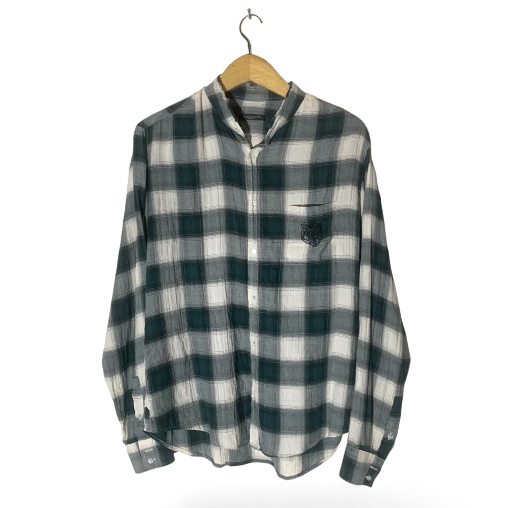 Balmain Paris Flannel Tiger authentic Original