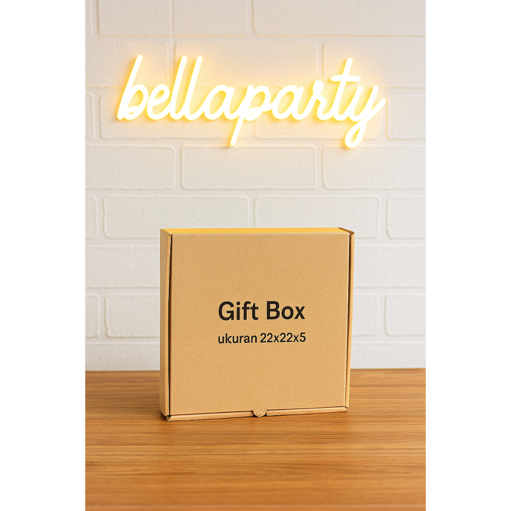 

KARDUS 22X22X5 CM | DIE CUT | KOTAK KARTON | BOX PACKING | gift box | kotak kardus |