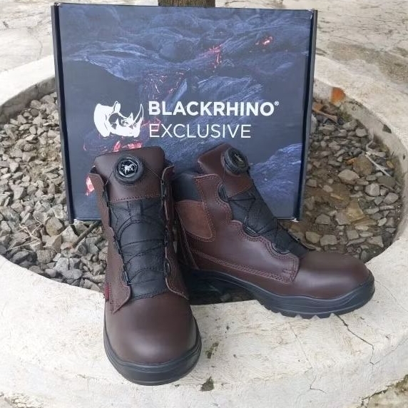 Sepatu Safety Black Rhino 0608 LS BRE Exclusive Original